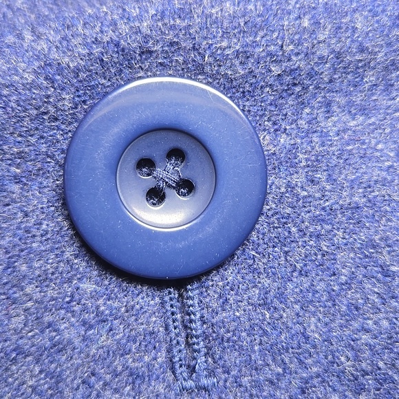 Orvis Wool Stand Collar Button Front Lined Blazer Jacket NWOT - Picture 14 of 15